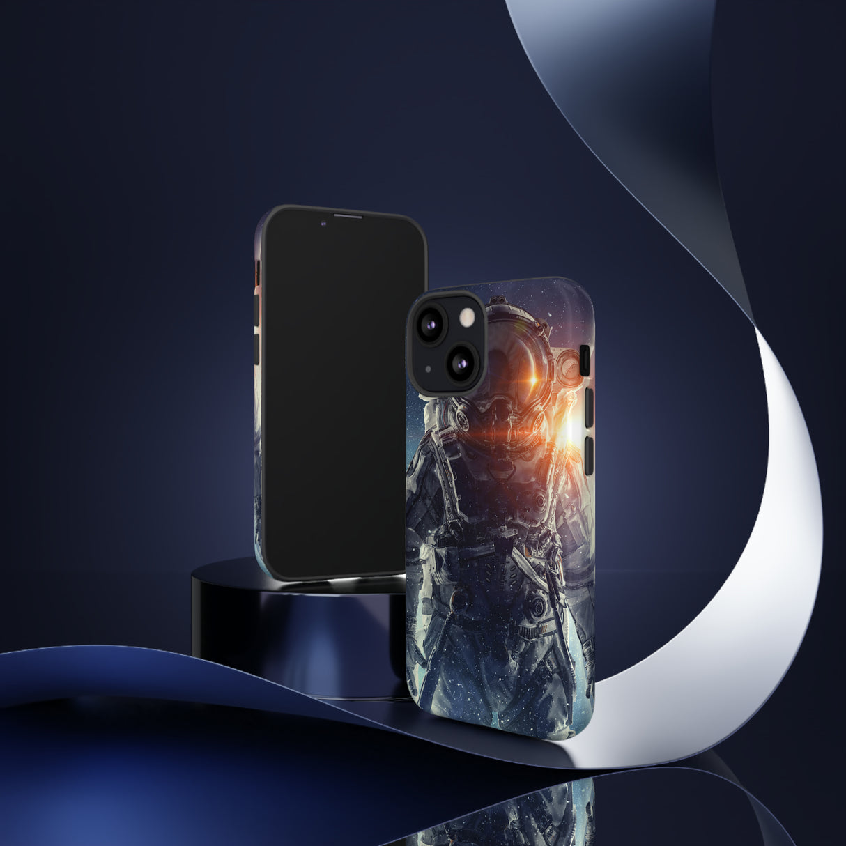 Astronaut in space - Protective Phone Case