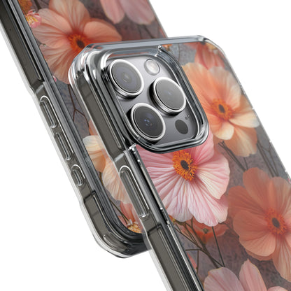 Serene Botanical Blooms - Clear Impact iPhone 15 Phone Case