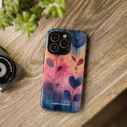 Watercolor Heart Art - Tough iPhone 16 Phone Case