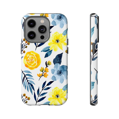 Golden Bloom iPhone 14 Pro Case - Tough