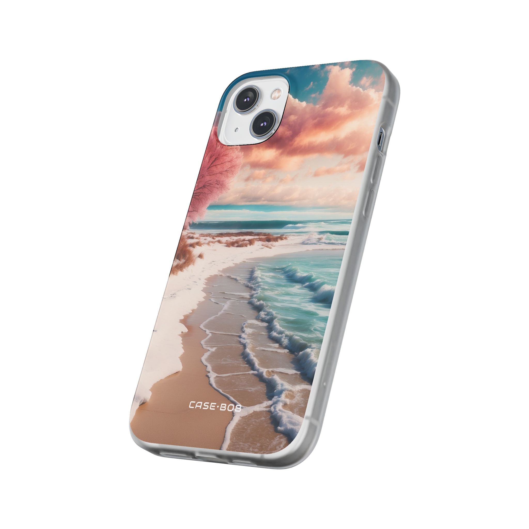 Pink Tree Breeze iPhone 14 Plus Case - Soft