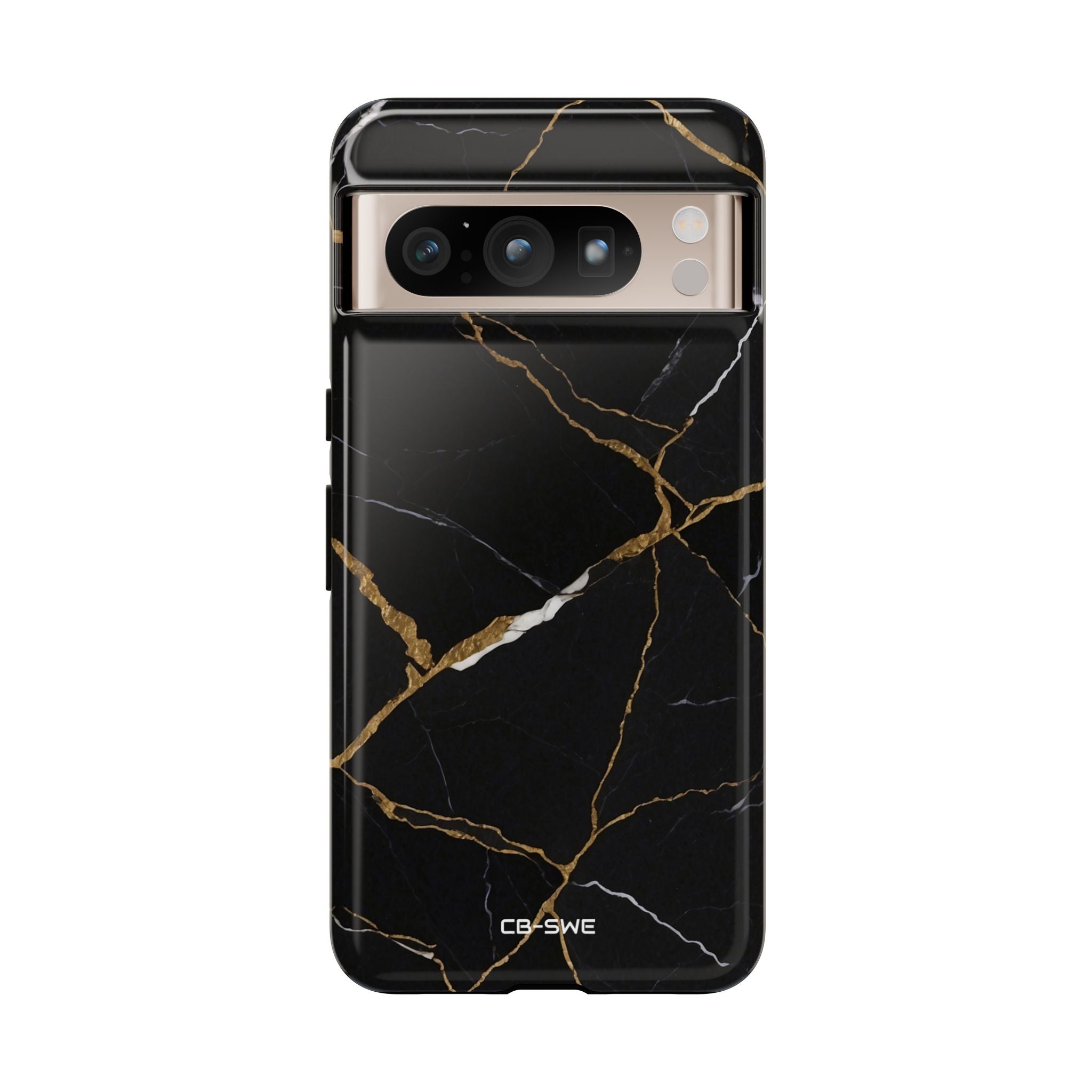 Golden Veins Emerge - Google Pixel Case