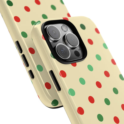Colorful Dots Dance - iPhone Case