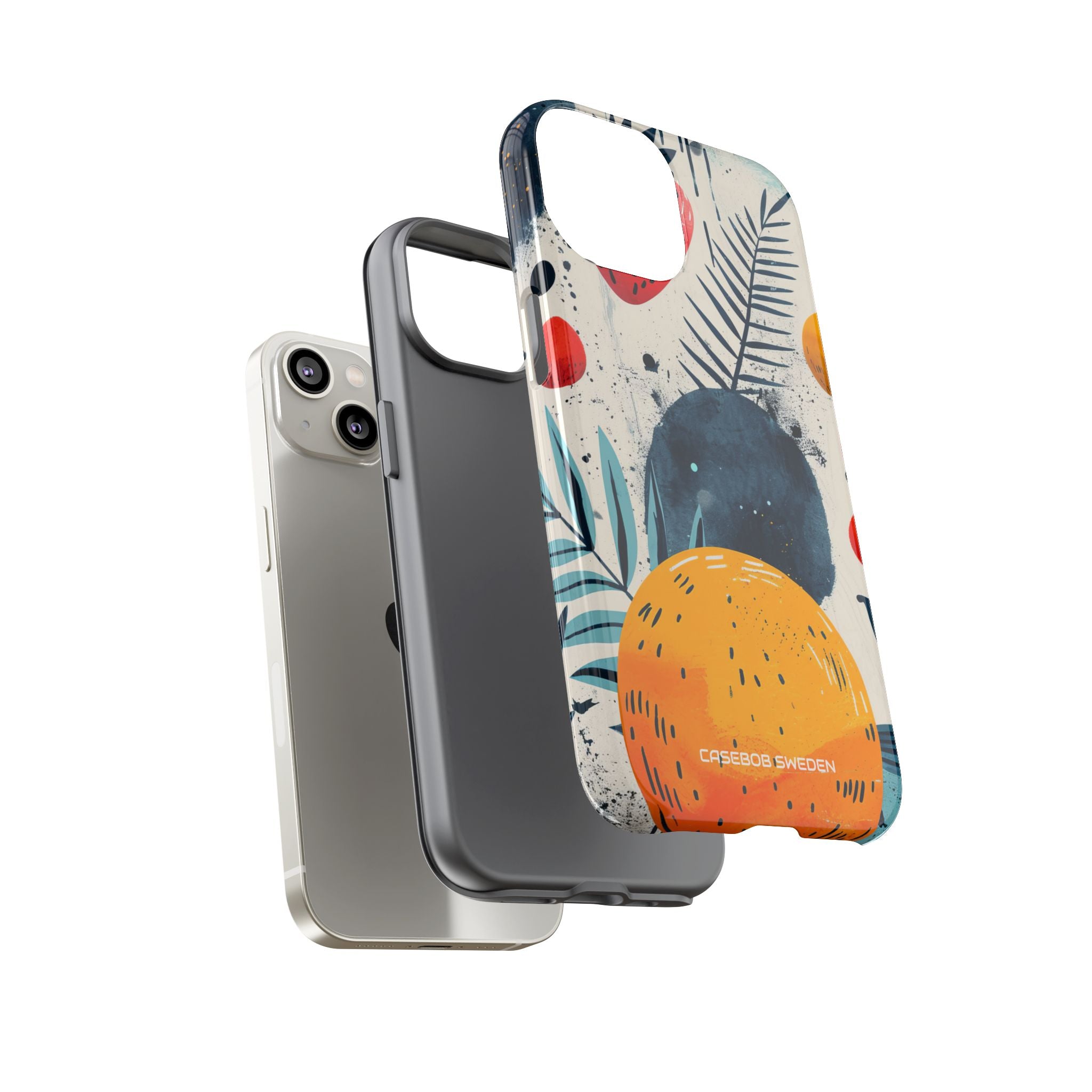 Vibrant Fruit Canvas - Tough iPhone 14 Phone Case