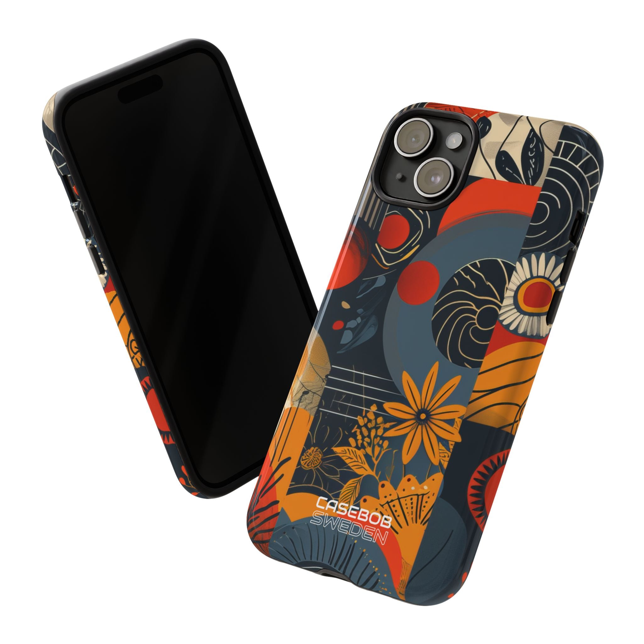 Fire Bloom Flow iPhone 15 - Tough