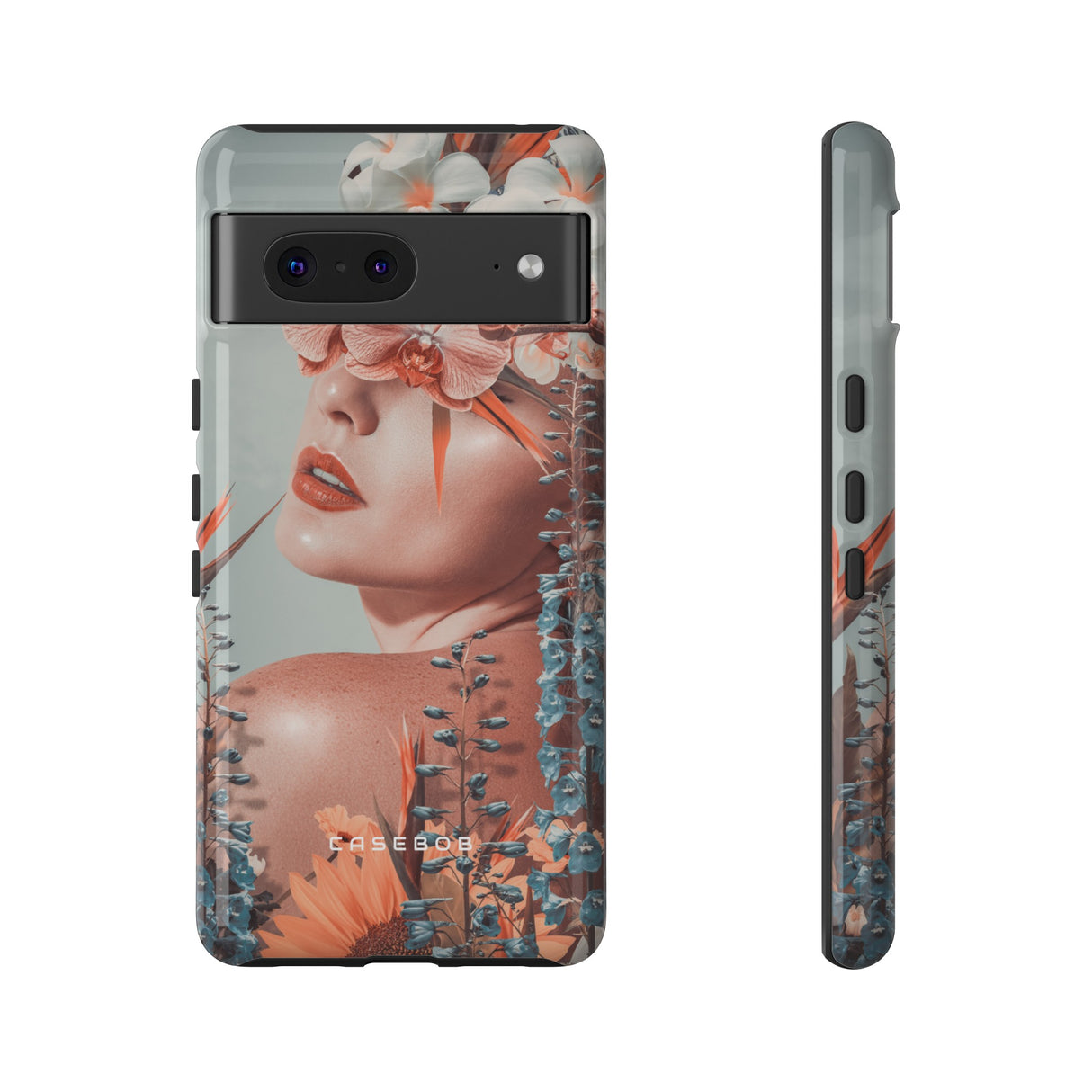 Contemporary Flowers - Protective Phone Case