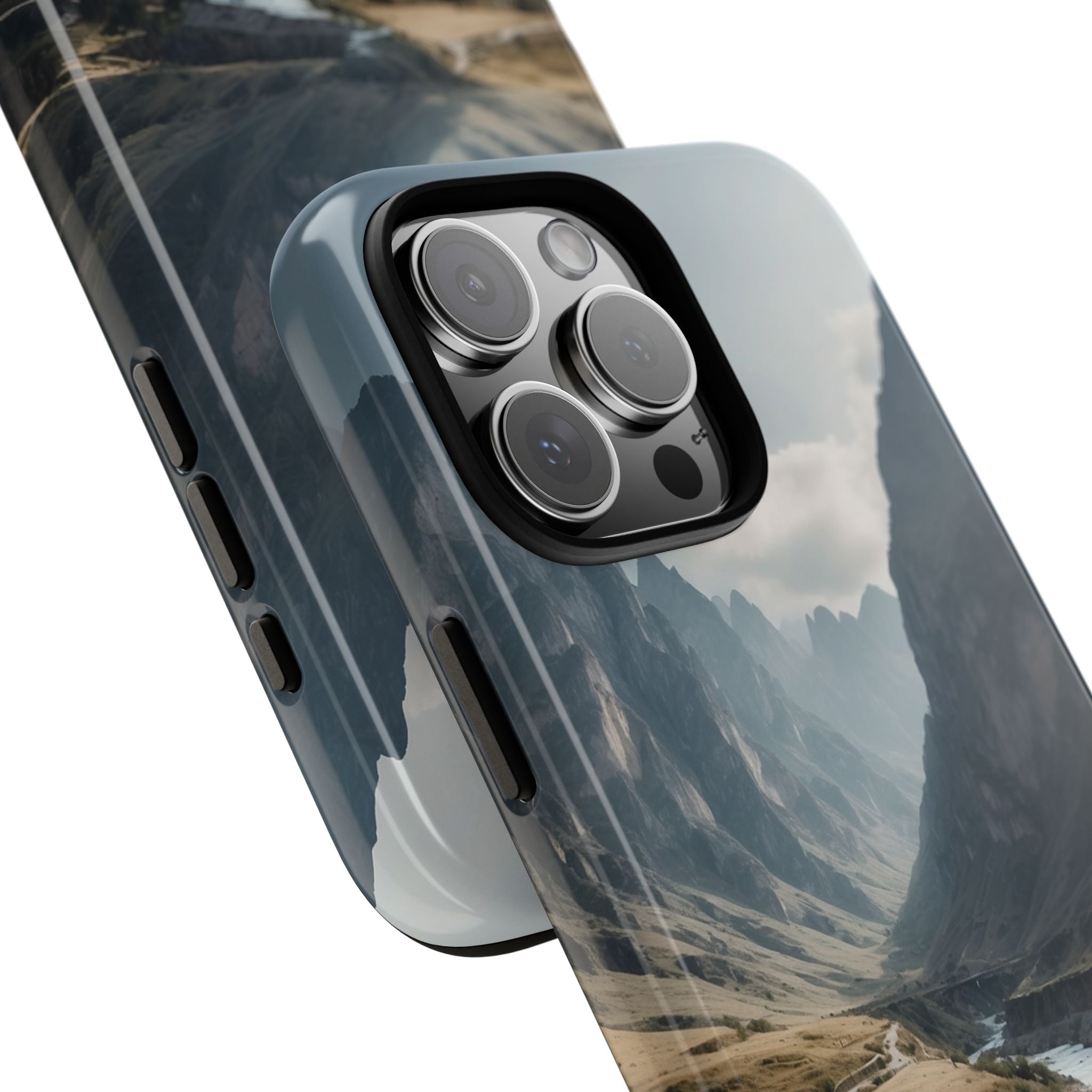 Mountain Peaks Arise - iPhone Case