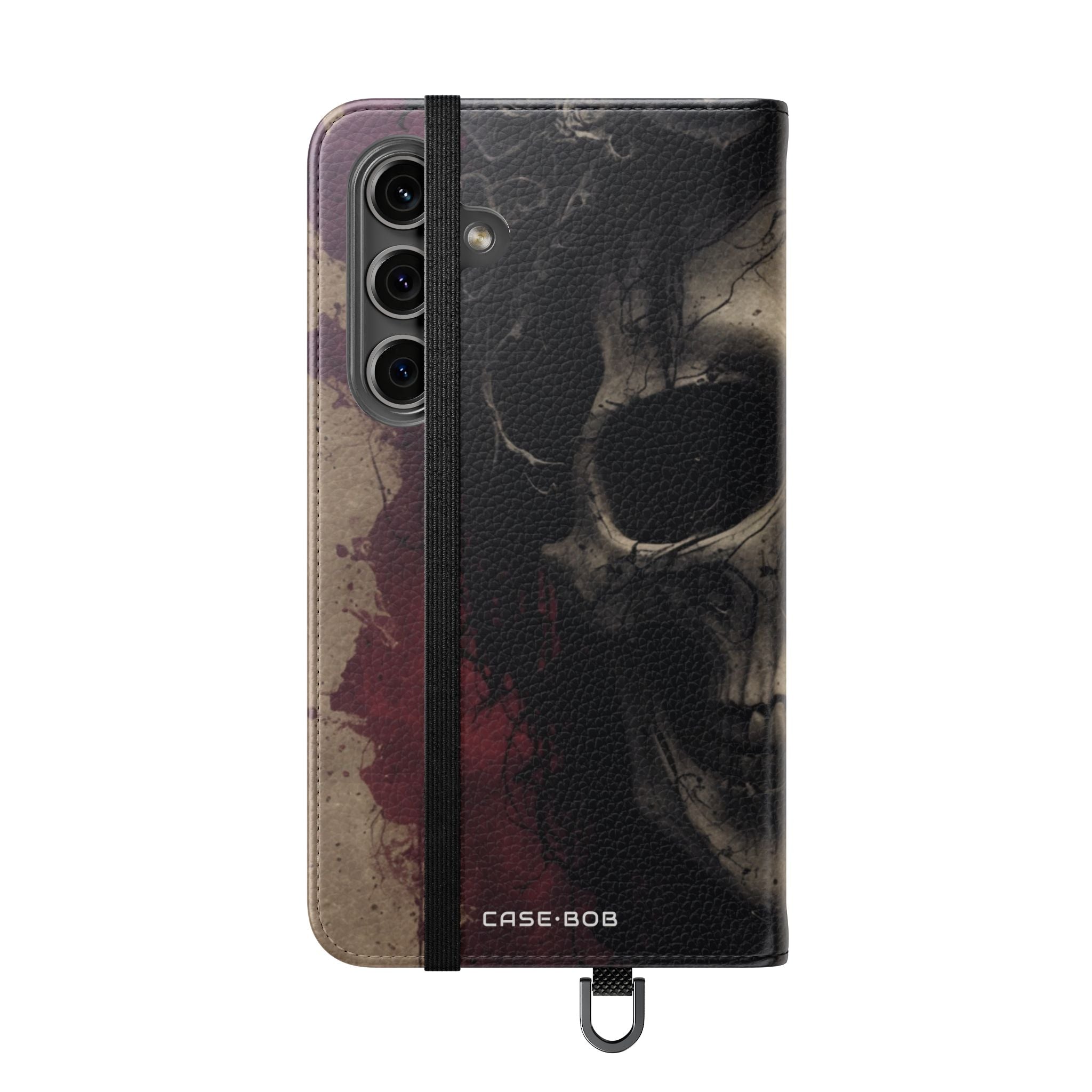 Winged Skull Rose - Samsung S24 Case - Wallet