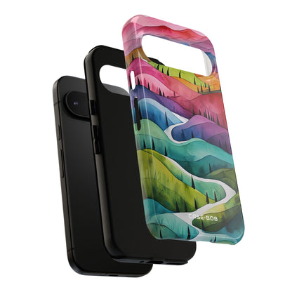 Winding Verdure Google Pixel 9 Case - Tough