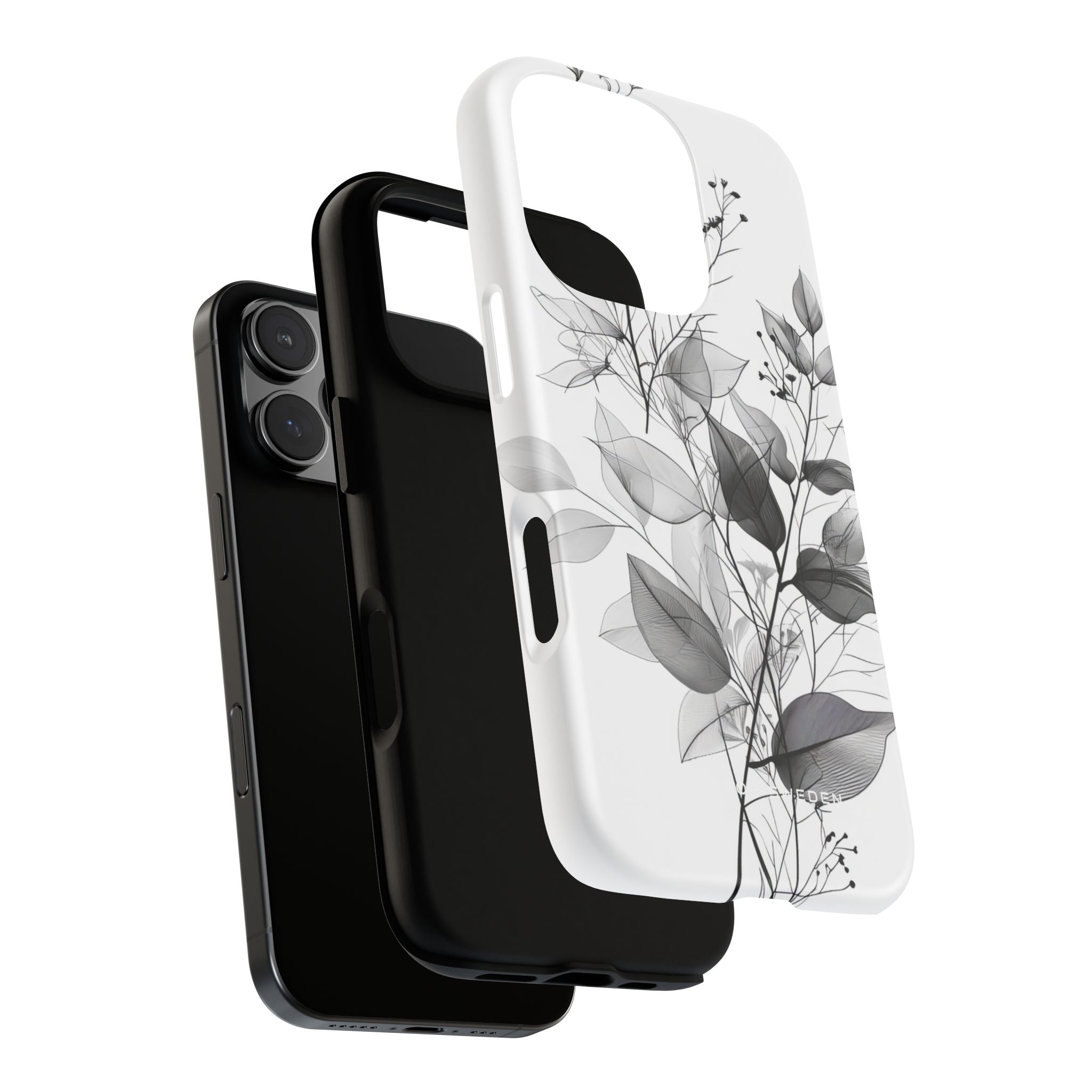 Botanical Line Harmony iPhone 16 - Tough Phone Case