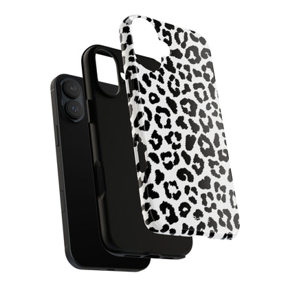 Monochrome Leopard Essence - iPhone Case