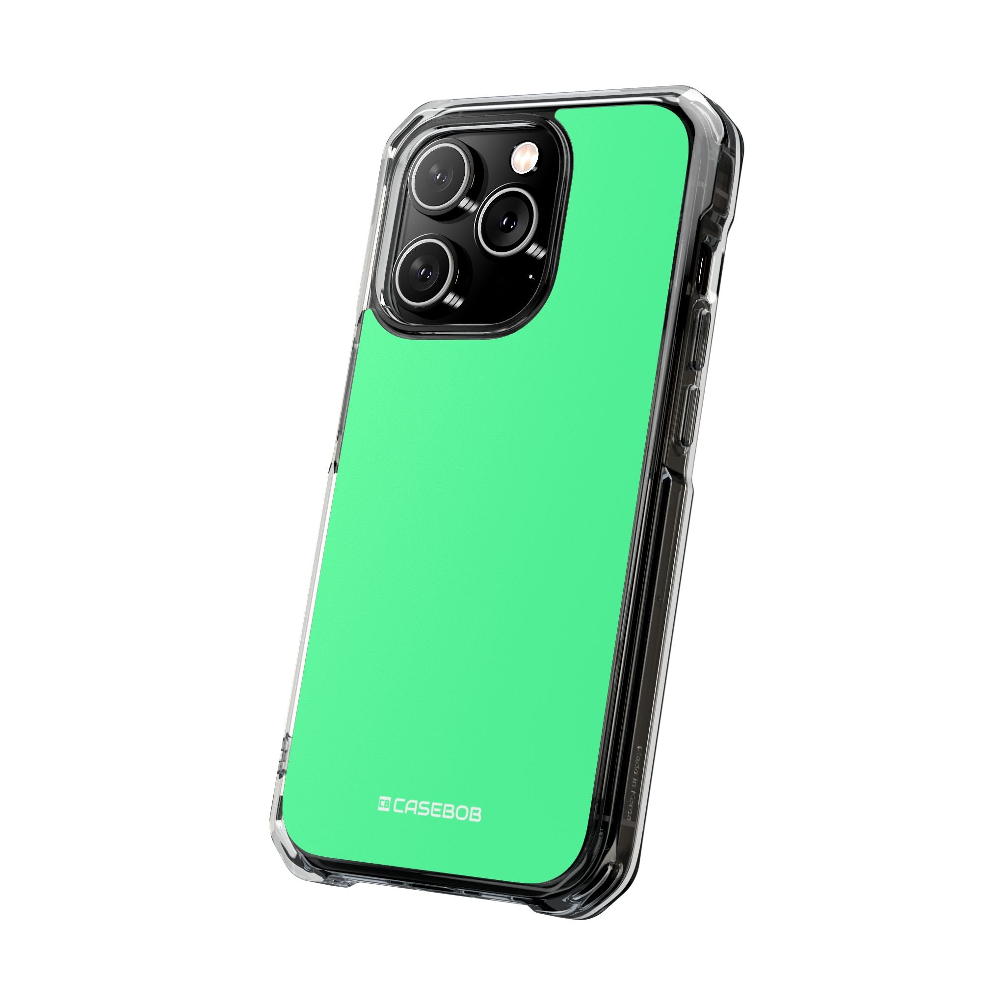 Sea Green - Clear Impact Case for iPhone