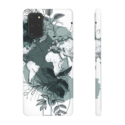 Botanical Cartography | Slim Phone Case for Samsung