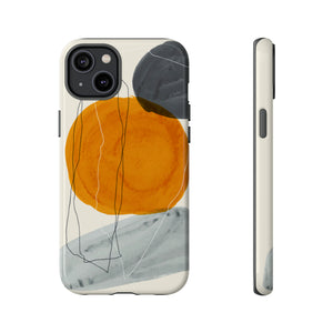 Minimalist line art - Protective Phone Case