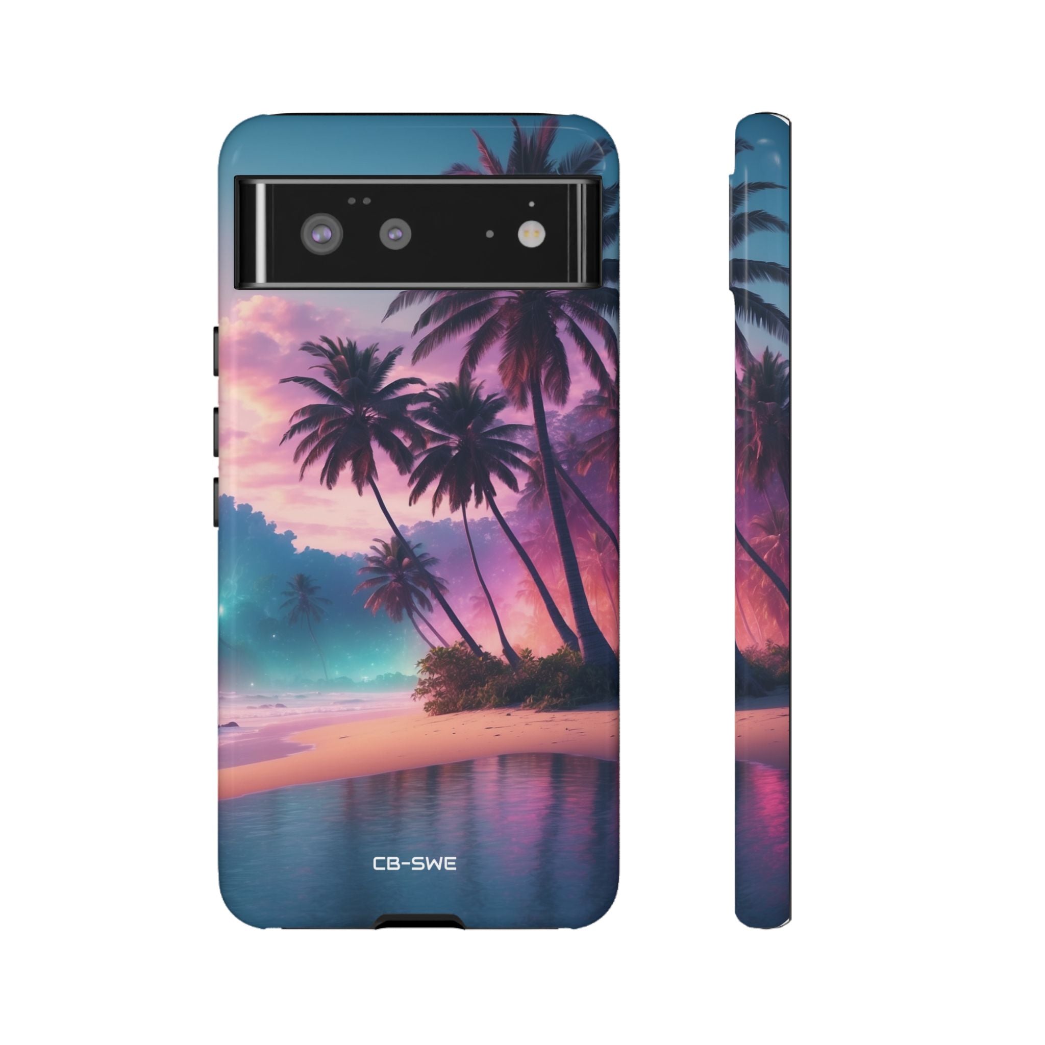 Ethereal Waves Crash - Google Pixel Case
