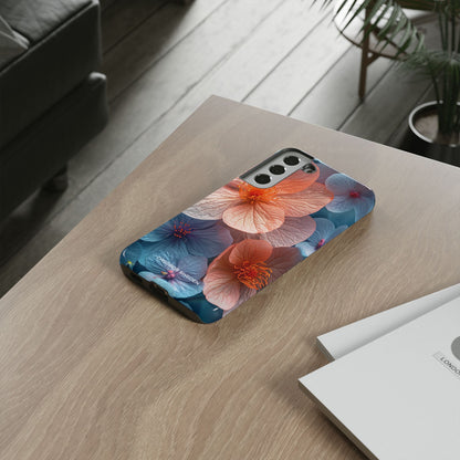 Peach Blossom Serenity - Tough Samsung S22 Phone Case