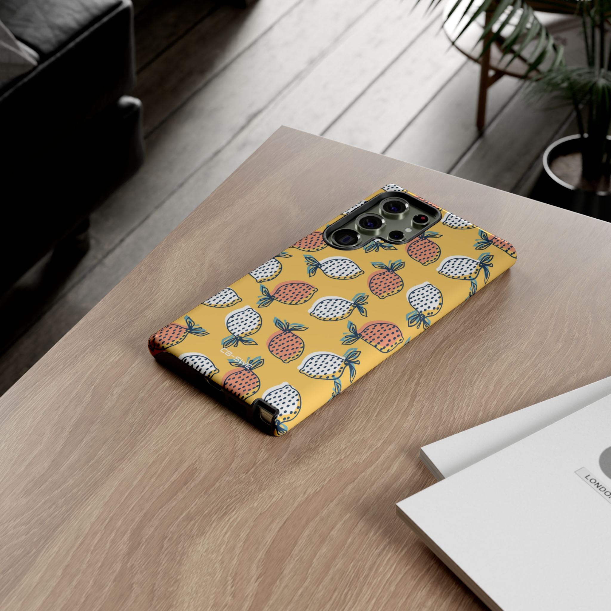 Lemons Dance Playfully - Samsung Case