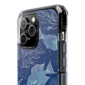 Abyssal Elegance – Handyhülle für iPhone (Clear Impact – Magnetisch)