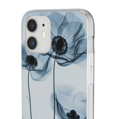 Tranquil Poppy Bloom | Flexible Phone Case for iPhone