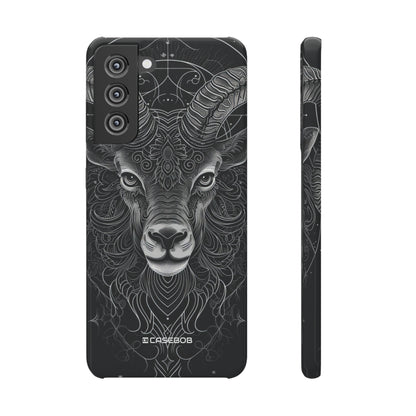 Mystic Ram Mandala | Slim Phone Case for Samsung