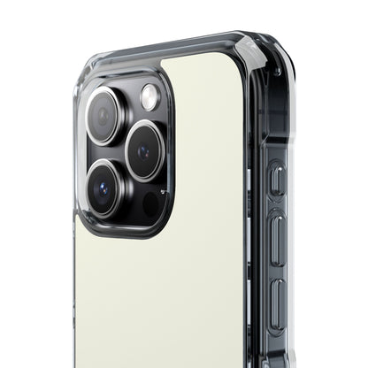 Ivory White - Clear Impact iPhone 15 Phone Case