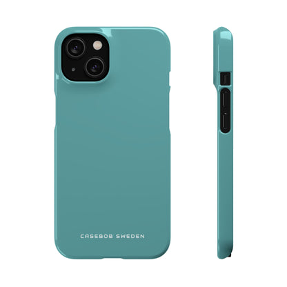 Cadet Blue iPhone 14 - Slim Phone Case