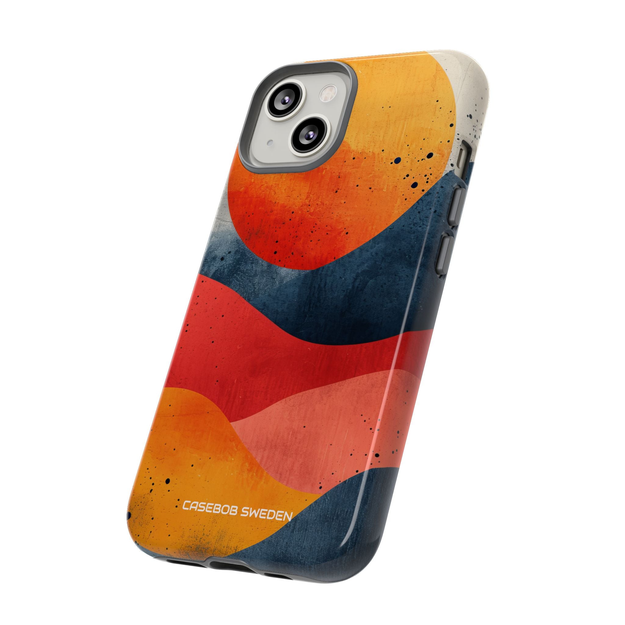 Sunburst Waves - Tough iPhone 14 Phone Case