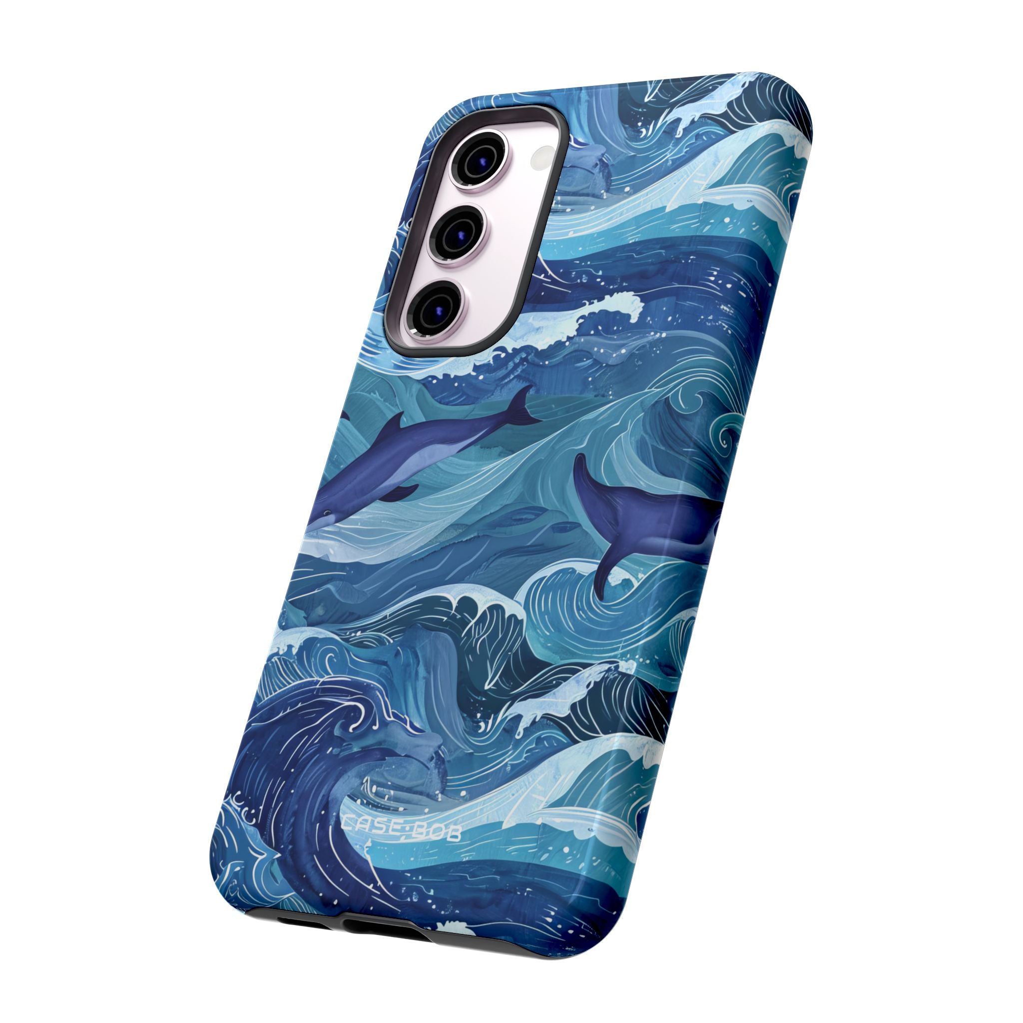 Dolphin Waves Samsung S23 Plus Case - Tough