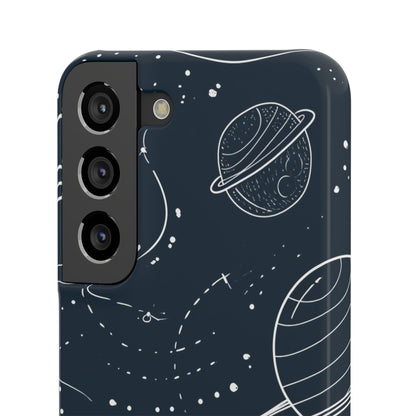 Cosmic Wanderer | Schlanke Handyhülle für Samsung