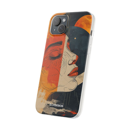 Celestial Duality | Flexible Phone Case for iPhone