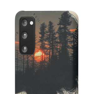 Tranquil Silhouette | Slim Phone Case for Samsung