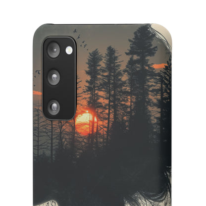 Tranquil Silhouette | Slim Phone Case for Samsung