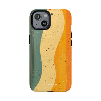 Wavy Forest Veil iPhone 14 Case - Tough+
