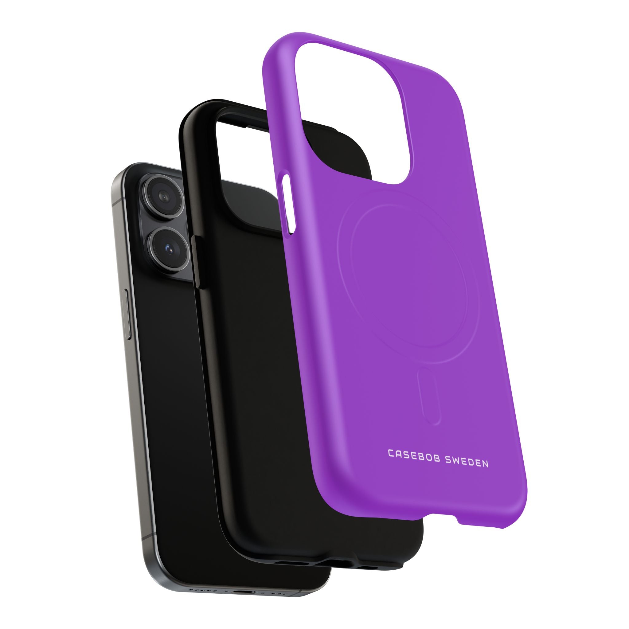 Dark Orchid iPhone 15 | Tough+ Phone Case