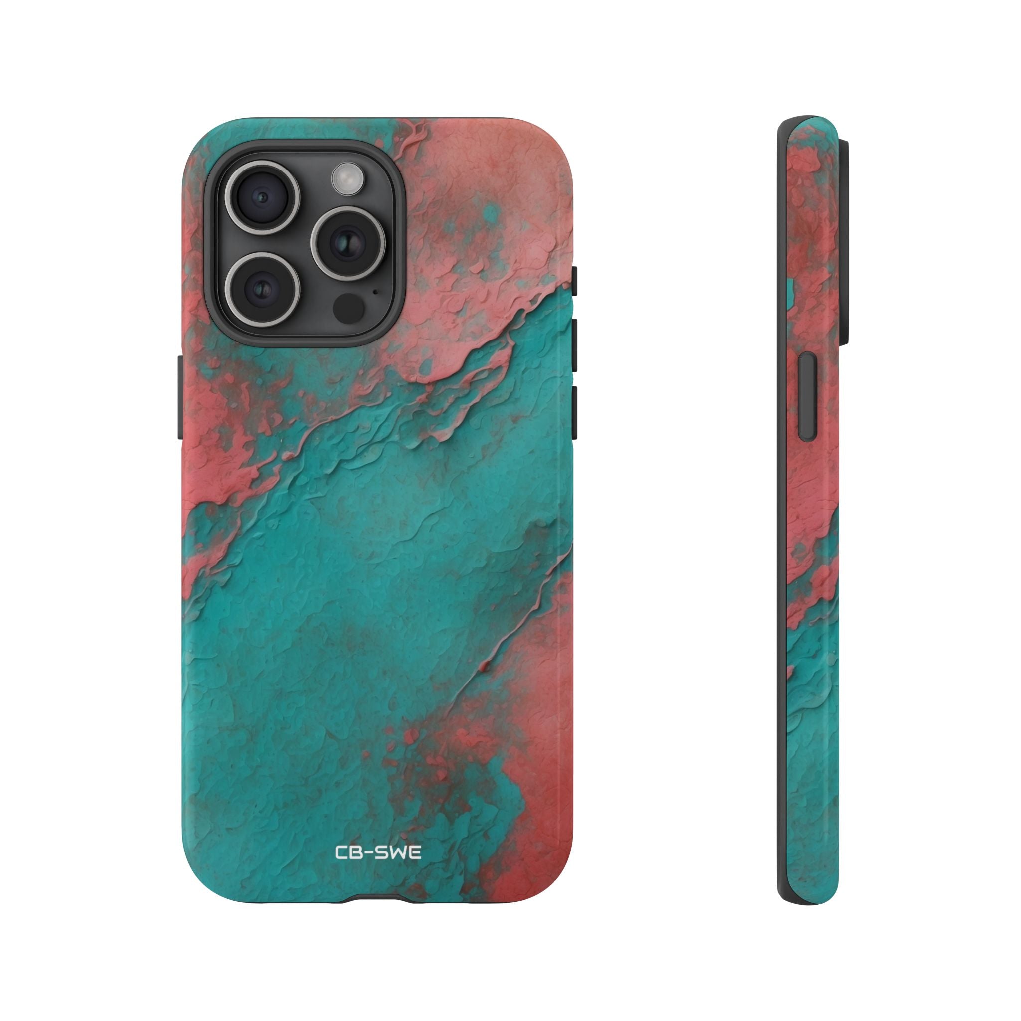Turbulent Coral Flow - iPhone Case