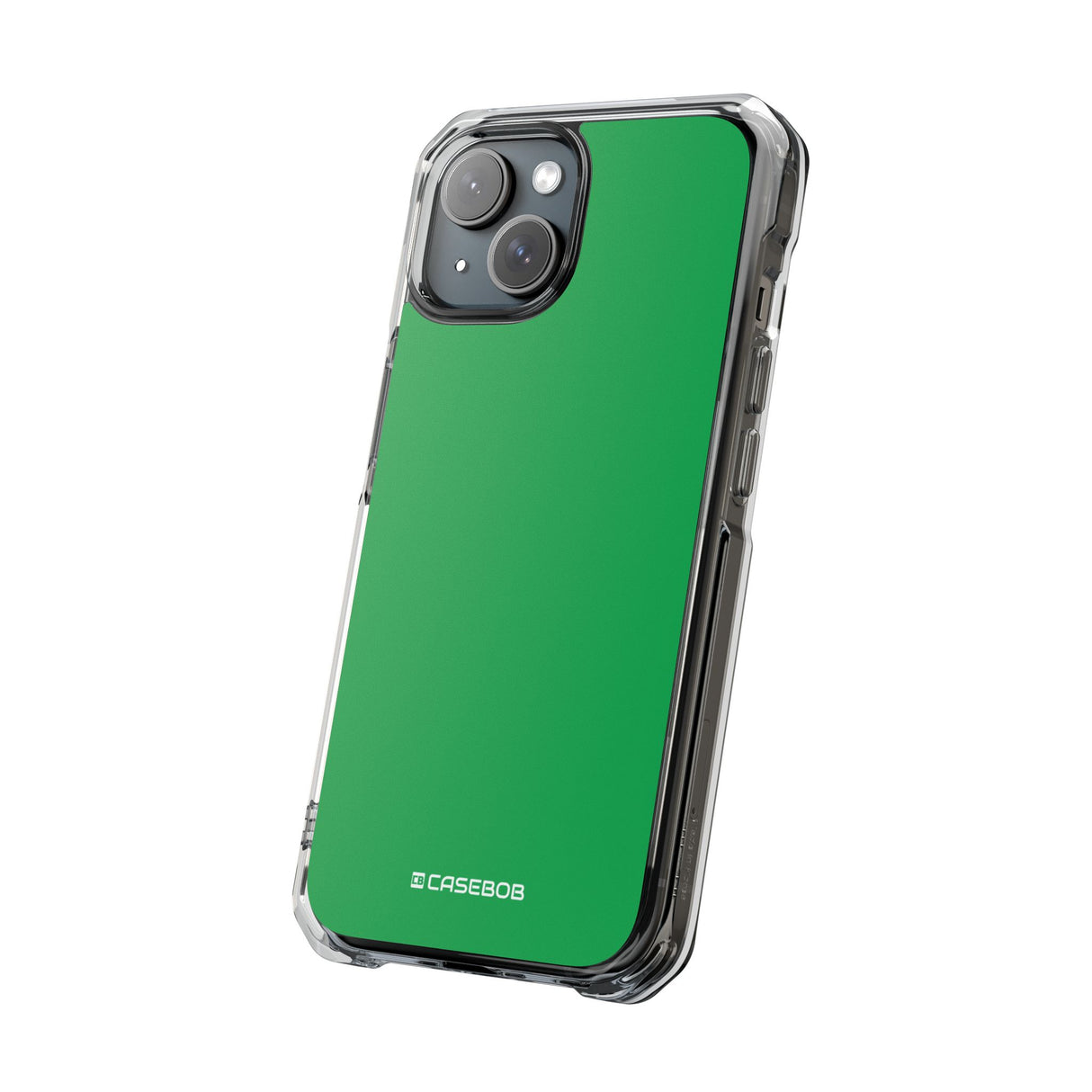 Pigment Green | Phone Case for iPhone (Clear Impact Case - Magnetic)