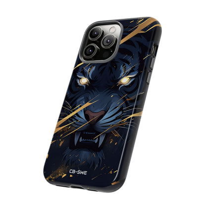 Tiger's Glowing Gaze - iPhone Case