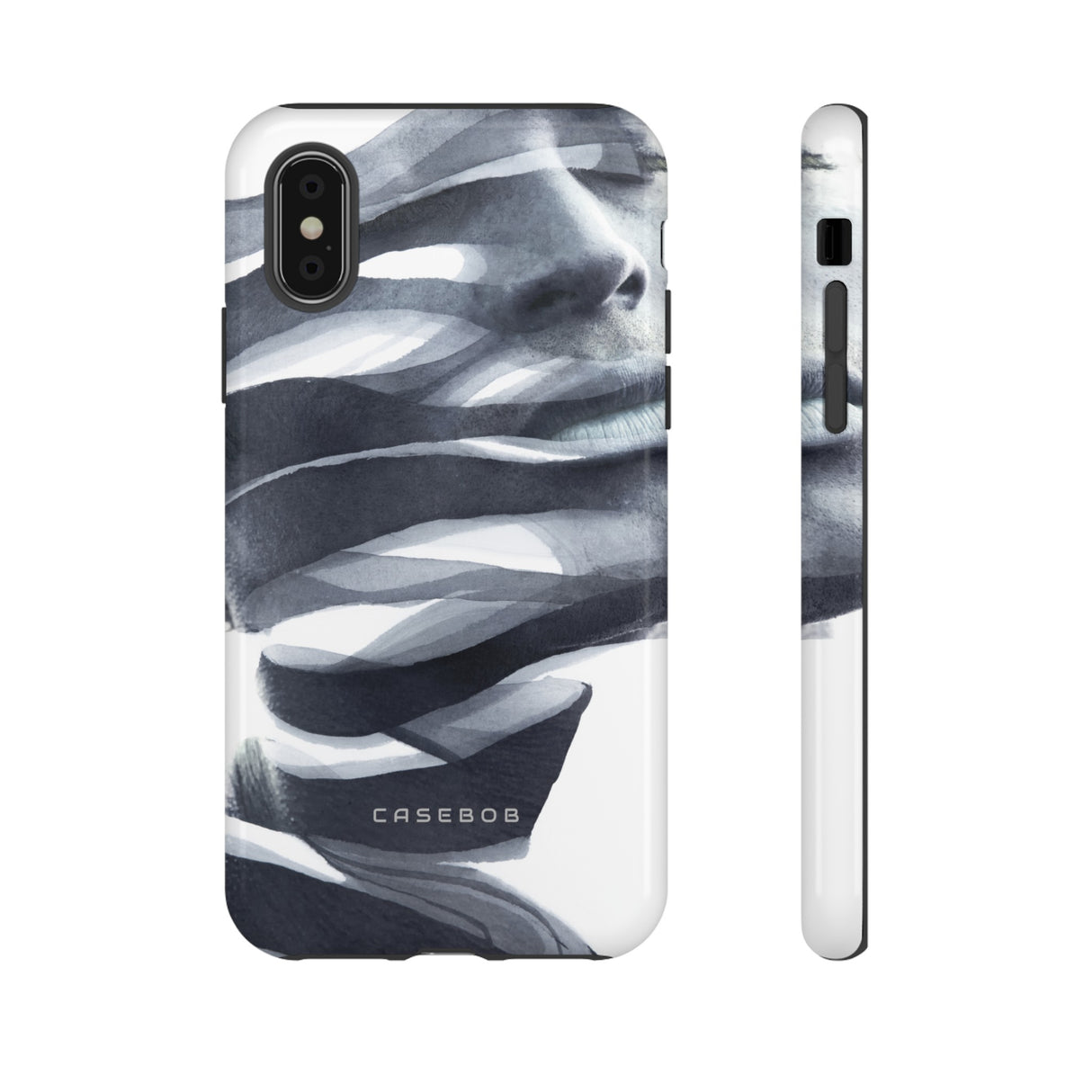 Abstract face - Protective Phone Case