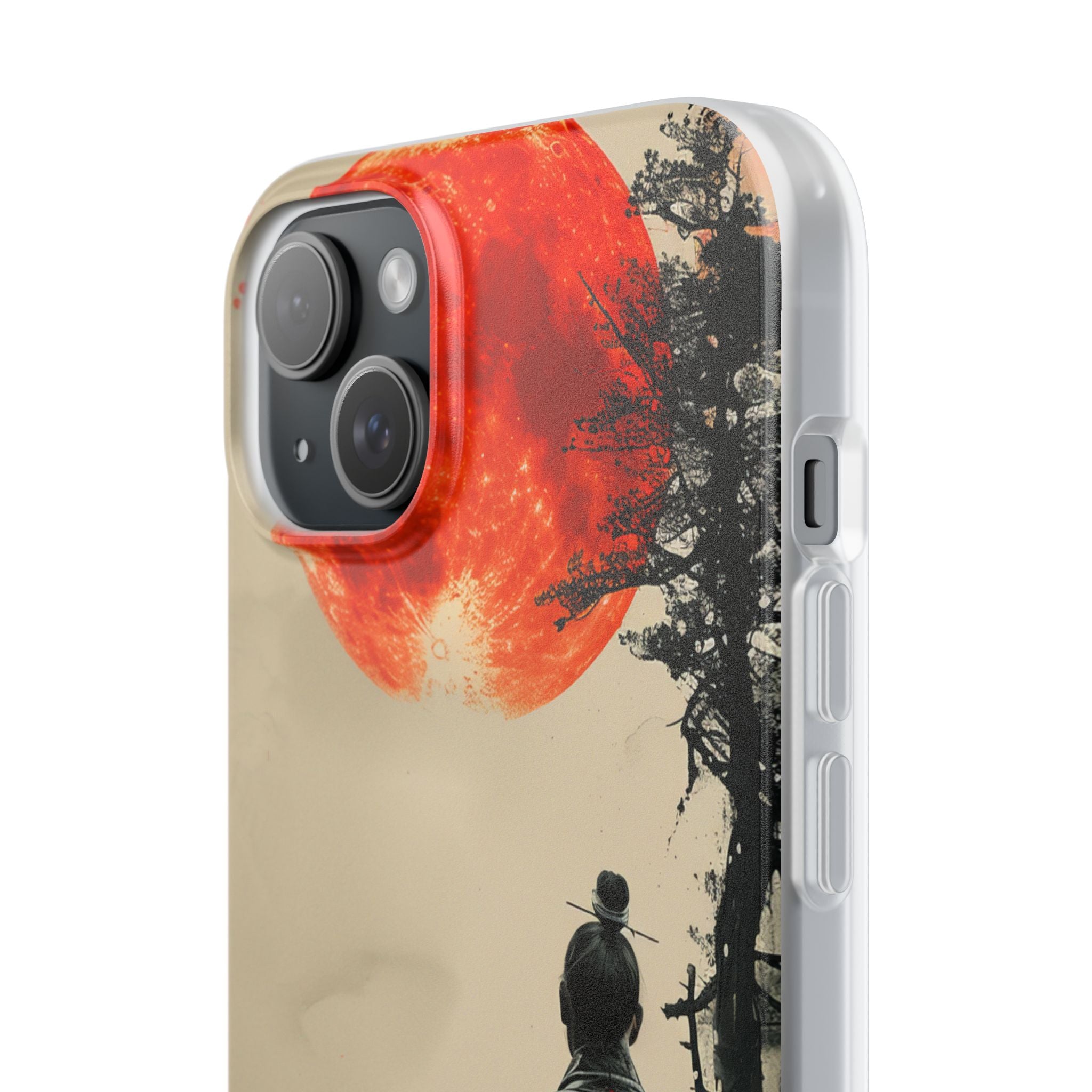 Zen Eclipse iPhone 15 - Flexi Phone Case