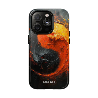 Molten Yin-Yang iPhone 14 Pro Case - Tough+
