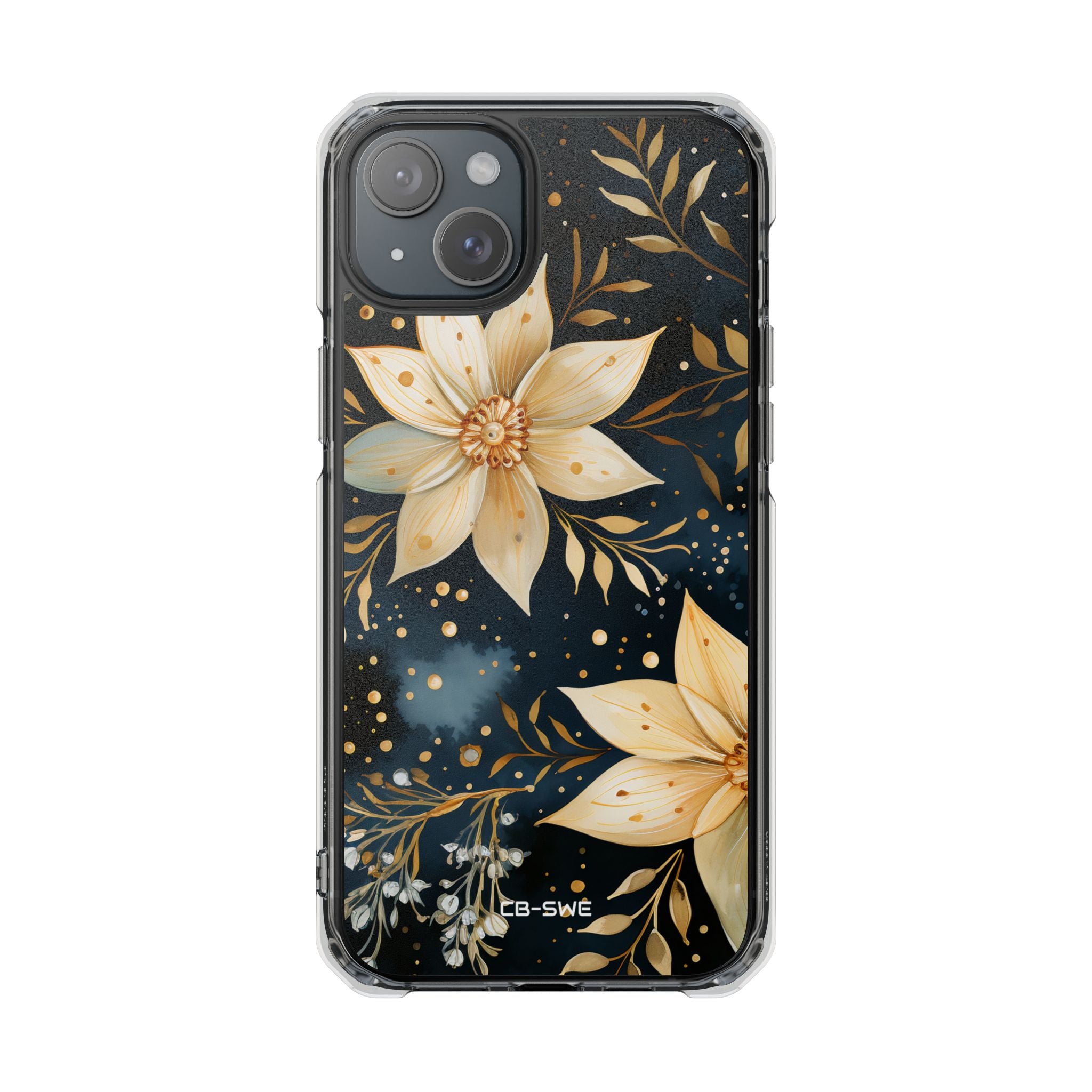 Floral Elegance Flourishes iPhone Case - Impact