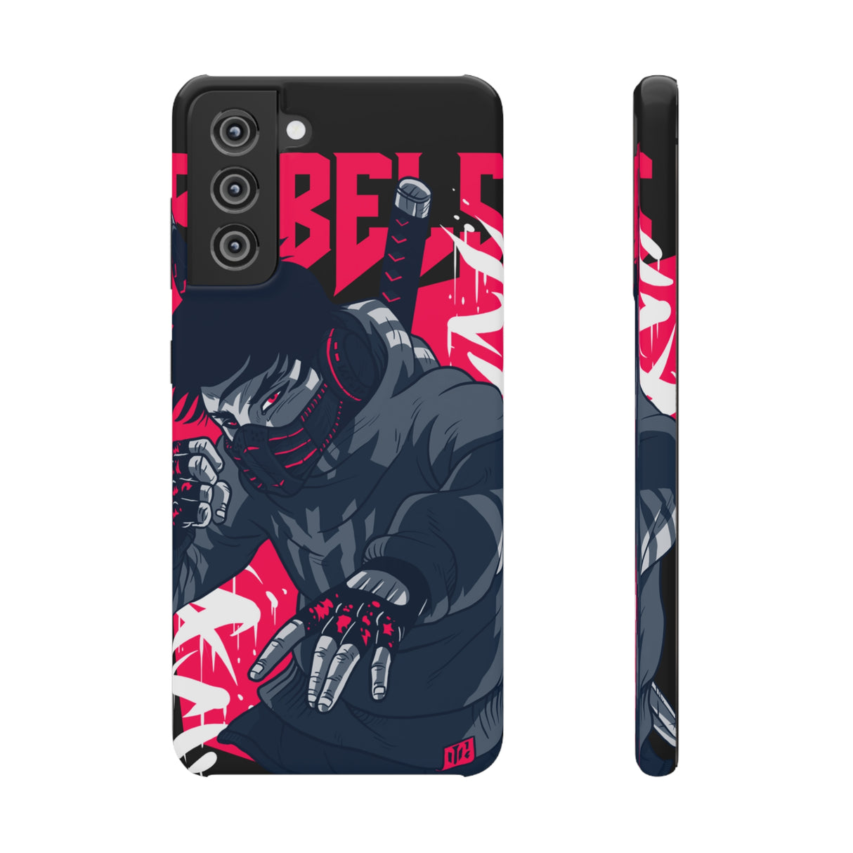 Ninja Rebel Android Case (Slim) Samsung Galaxy S21 Glossy Phone Case