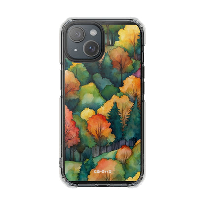 Autumn Leaves Dance iPhone Case - Impact