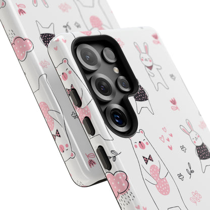 Bears Dance Playfully - Samsung Case