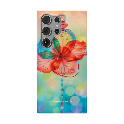 Ethereal Glass Flower Samsung S24 - Slim Phone Case