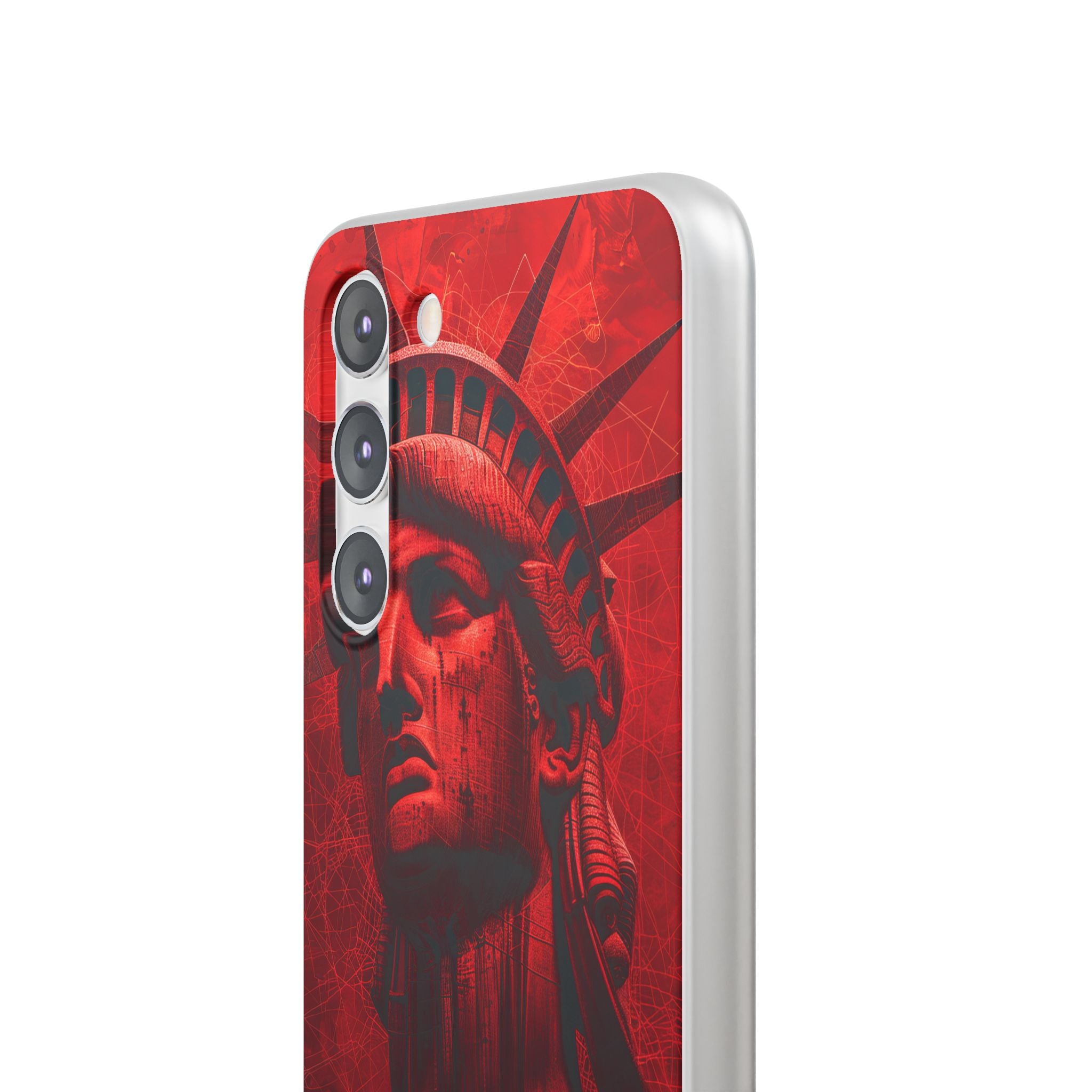 Red Liberty Revolution | Flexible Phone Case for Samsung Galaxy