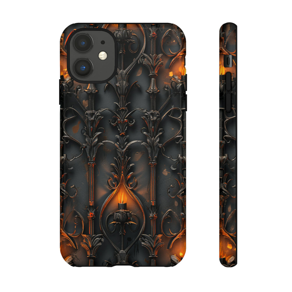 Ornate Ironwork Gothic - Protective Phone Case