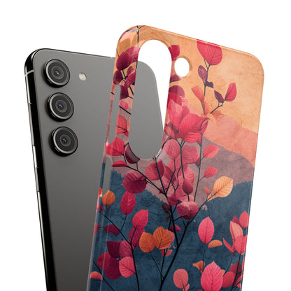 Autumn Tree Harmony - Slim Samsung S23 Phone Case