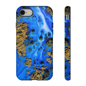 Blue River Ink Art iPhone Case (Protective) iPhone 8 Matte Phone Case