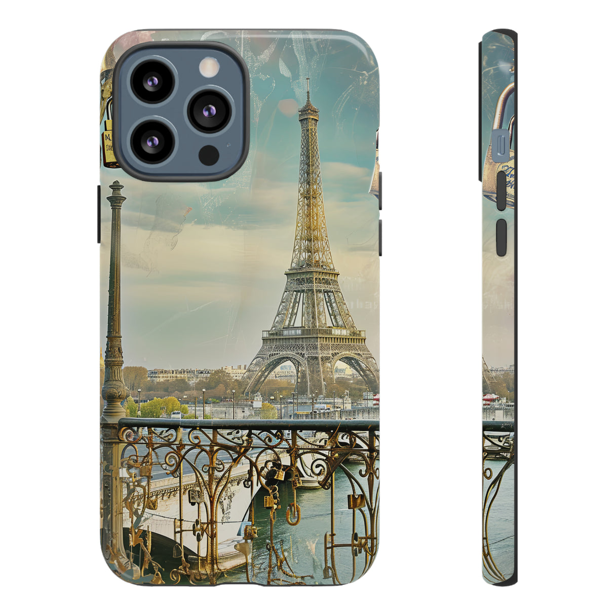 Parisian Love Landmarks - Protective Phone Case